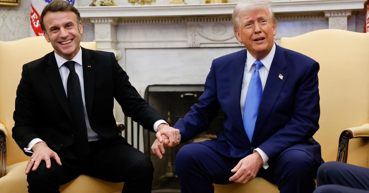 Macron once had a knack for managing Trump. The G7 may test it