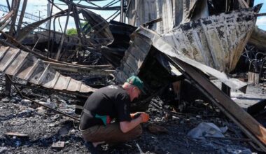 Ukraine’s latest long-range strikes on Russia hit a major natural gas plant and satellite centers