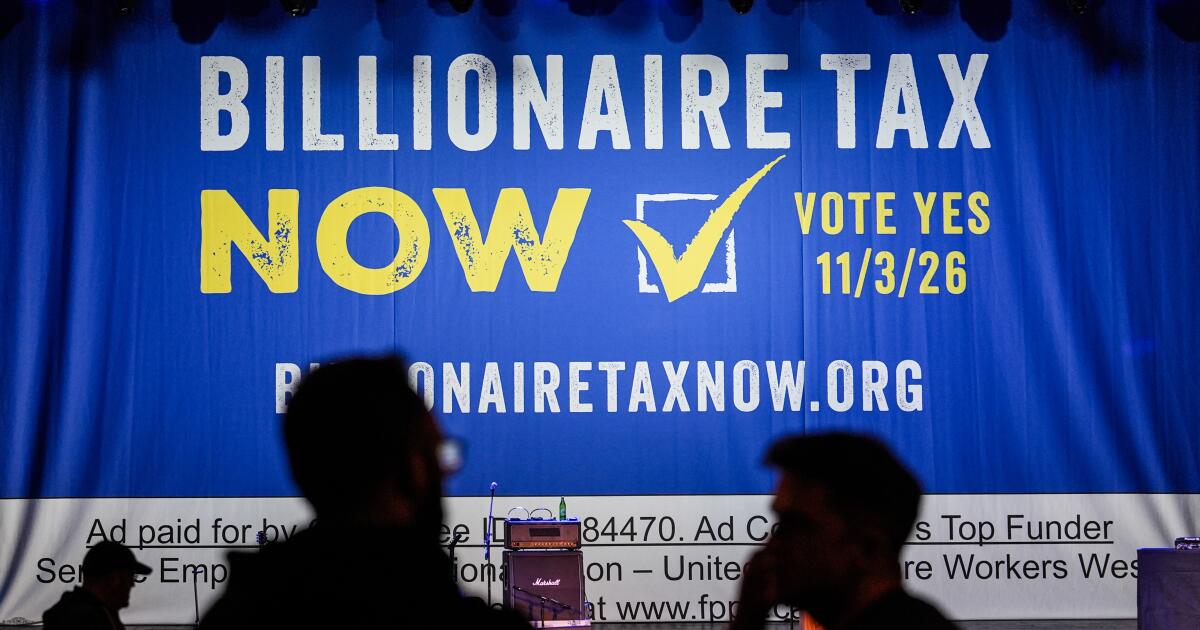 California's billionaire tax proposal eligible for November ballot