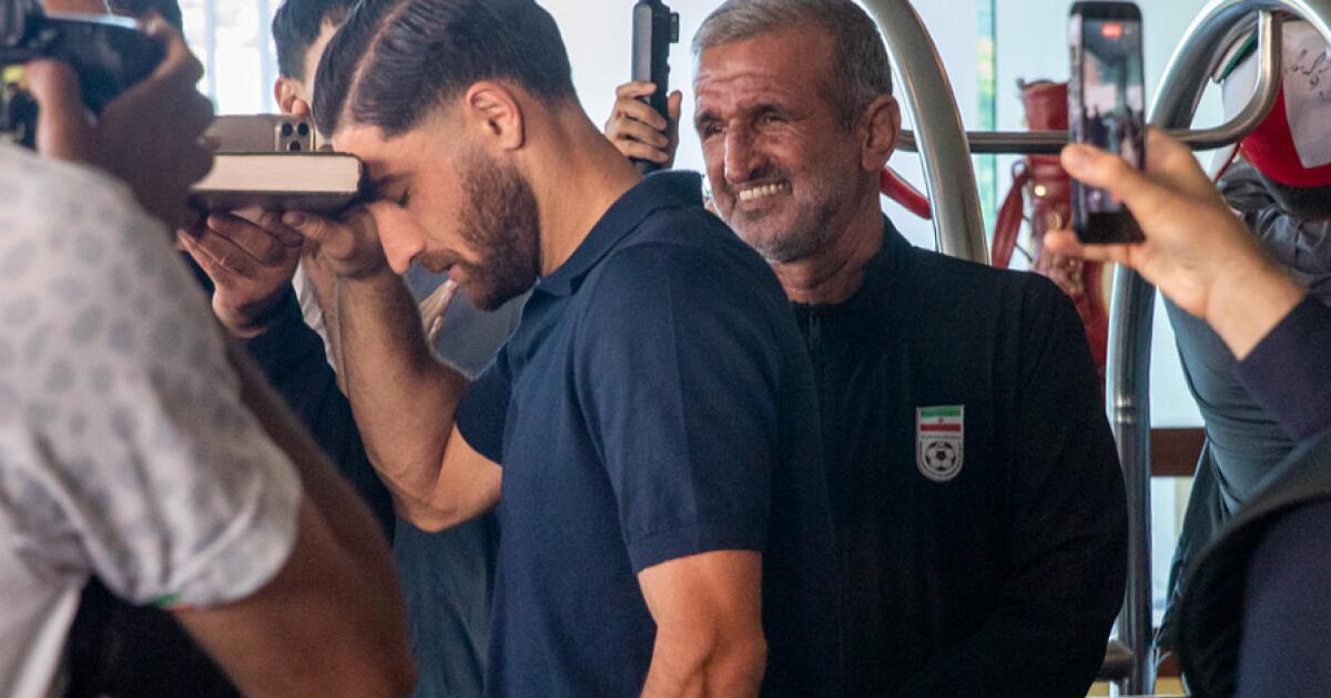 Come inside Iran's World Cup hotel in Tijuana, where fans turn up to cheer