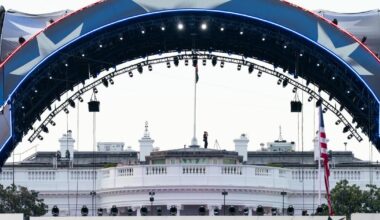 Trump marks 80th birthday with UFC event as big political issues loom