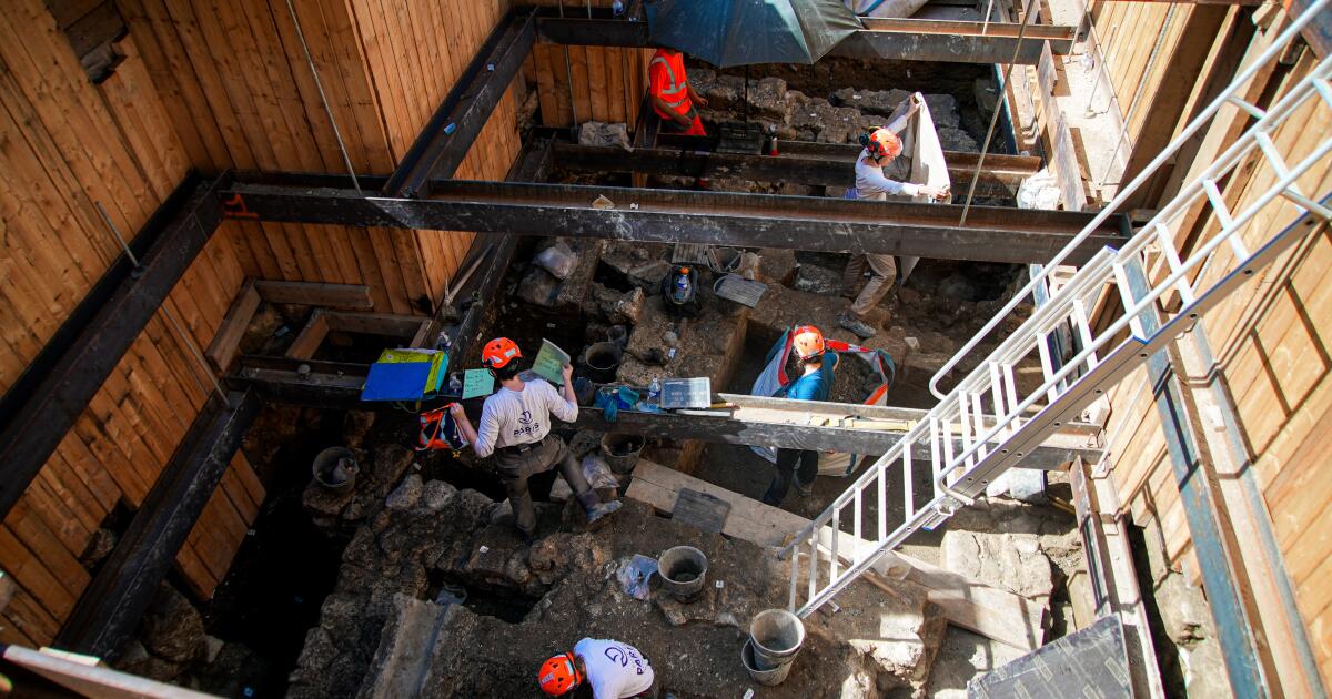 Under Notre Dame cathedral, a 'dig of the century' unearths 1,700 years of history