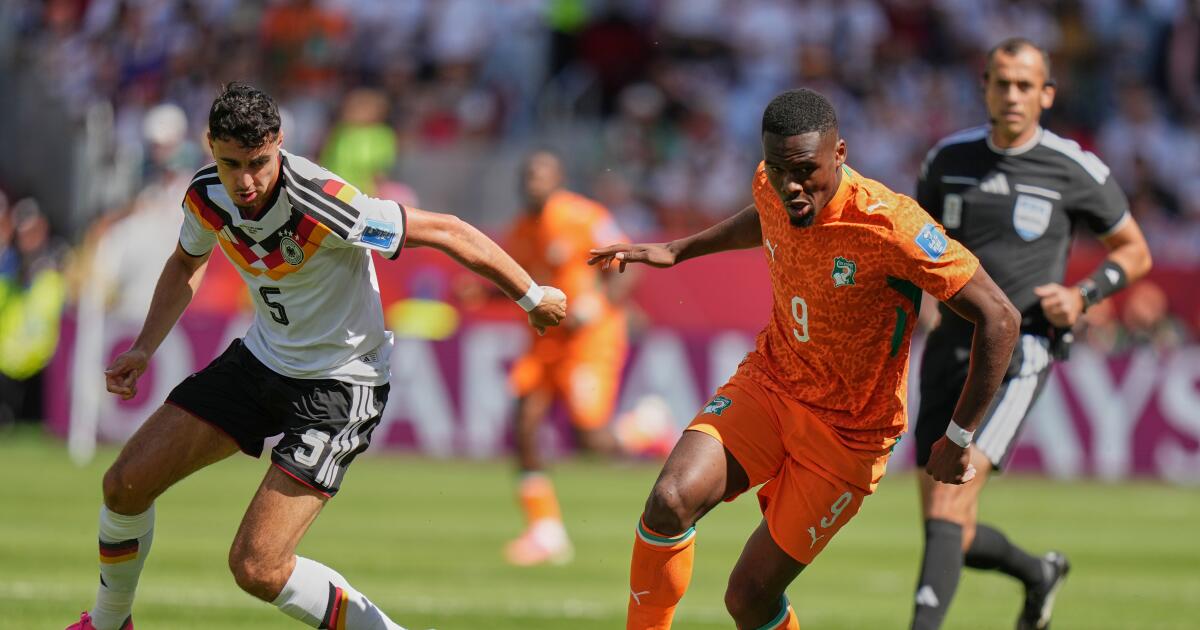 FIFA World Cup live updates: Ivory Coast leads Germany at half