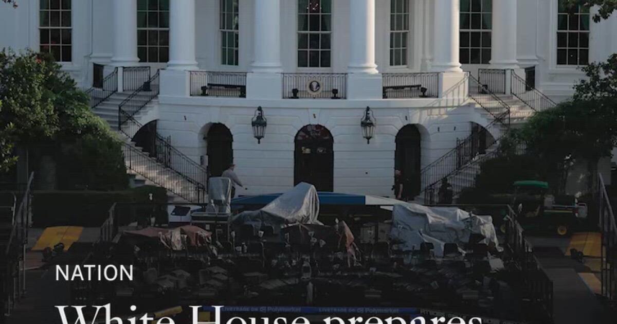 White House prepares for UFC event this Sunday