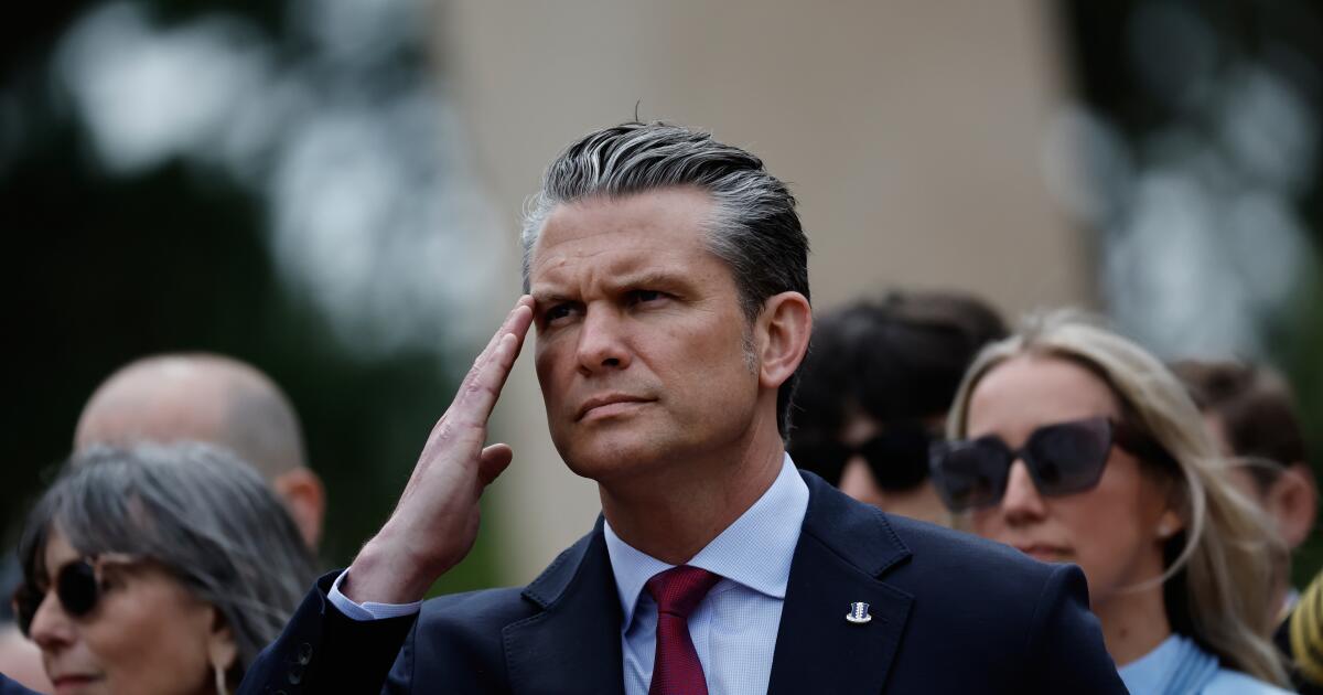 Hegseth employed ‘twisted logic’ regarding immigrants in D-Day speech