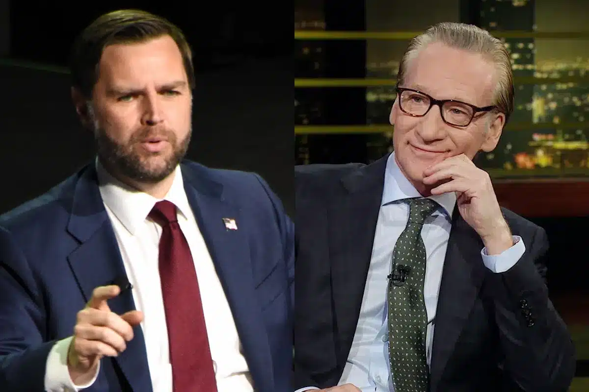 JD Vance, Bill Maher