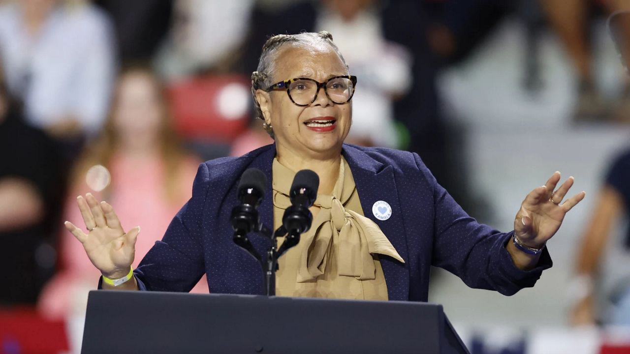 Charlotte Mayor Vi Lyles will step down on June 30. (AP Photo/Nell Redmond, File)