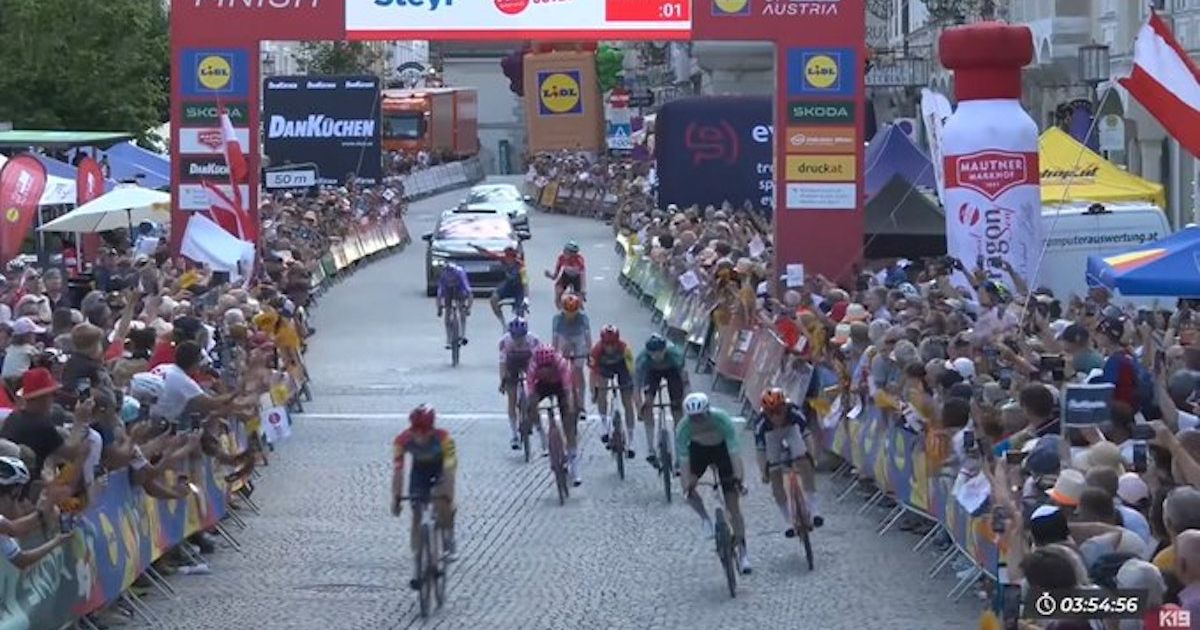 Andrea Bagioli wins Tour of Austria stage 4 after Bauke Mollema sparks thrilling finale