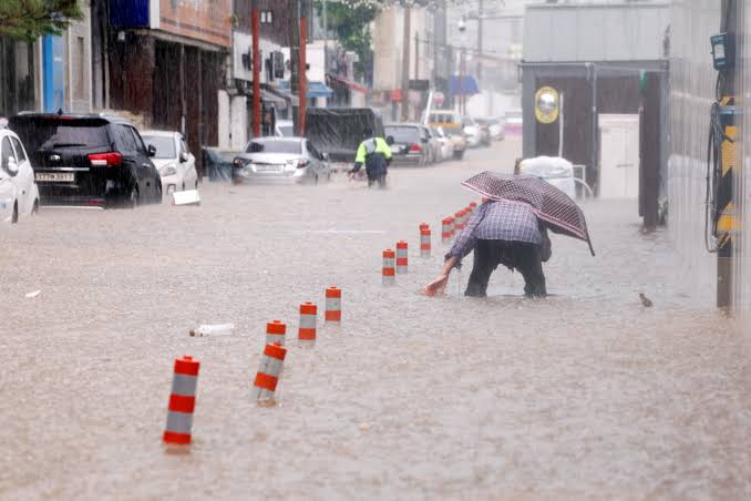 South Korea braces for heavy rain and powerful winds