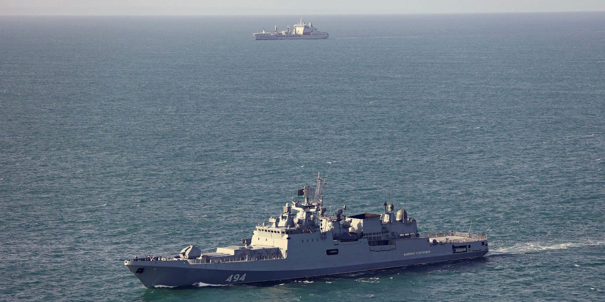 Russian Escorts Strain Warships, Worsen 'Serious' Issues: Official