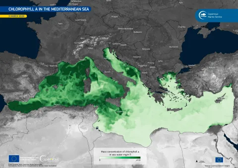 Copernicus supporting the EU blue economy