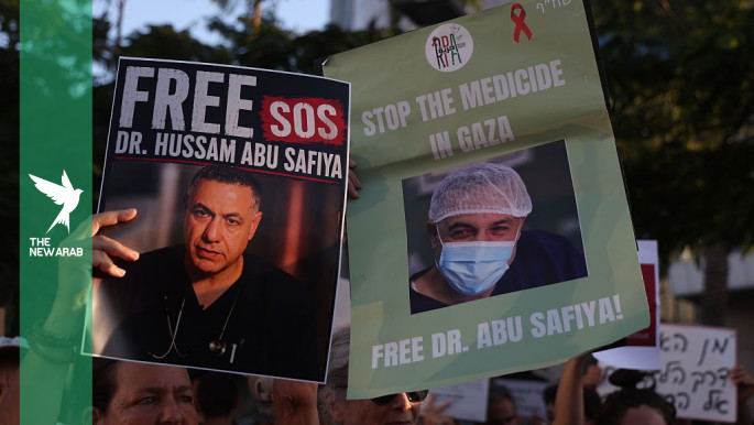 Hussam Abu Safiya beaten in Israeli detention