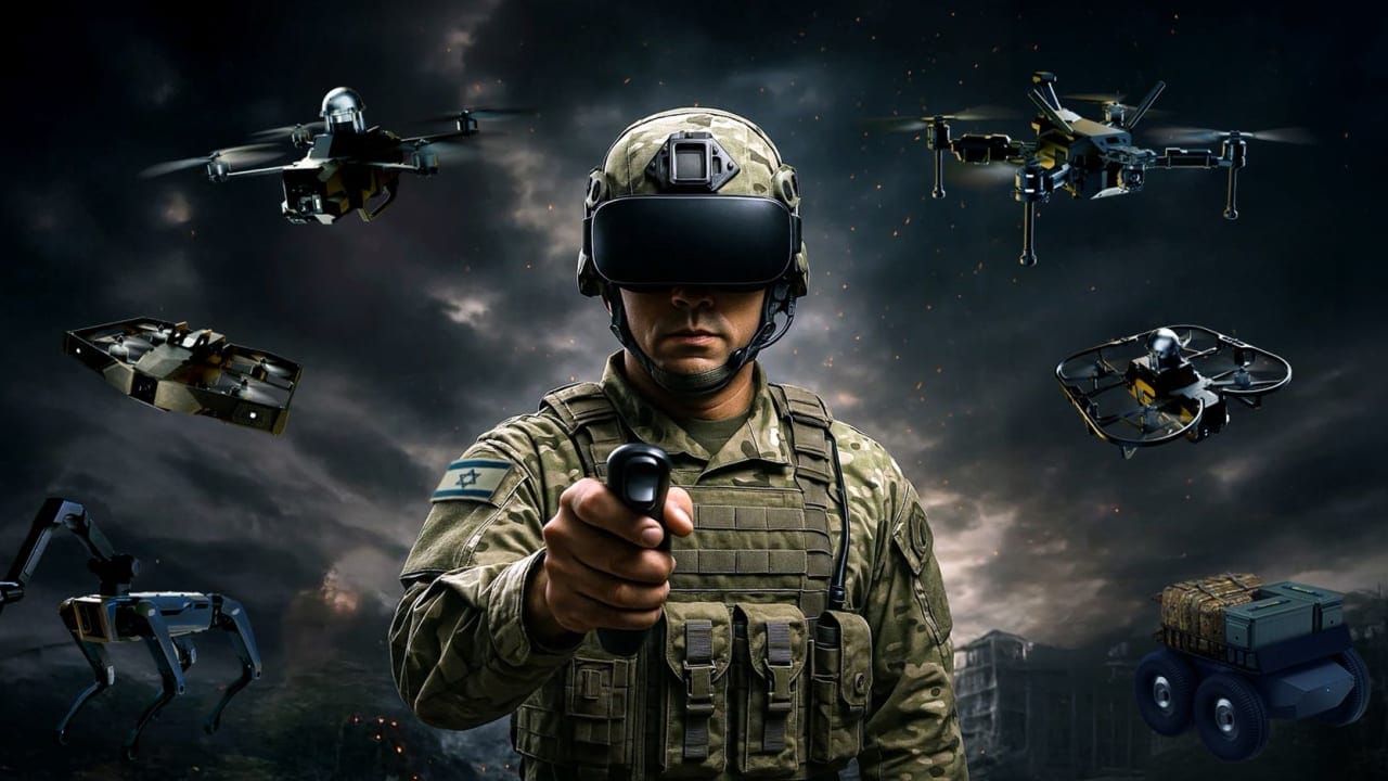 (Illustrative) Tactical, autonomous robotics systems developer XTEND secured extension to $70 million Series B funding