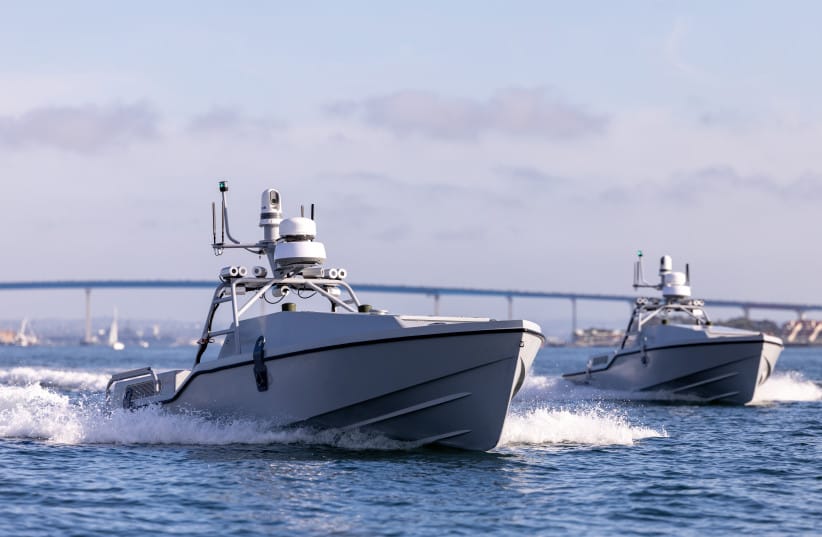 Saronic's Corsair USV is described as “capable of operating at ranges over 1,000 nautical miles and can support 1,000-pound payloads.''