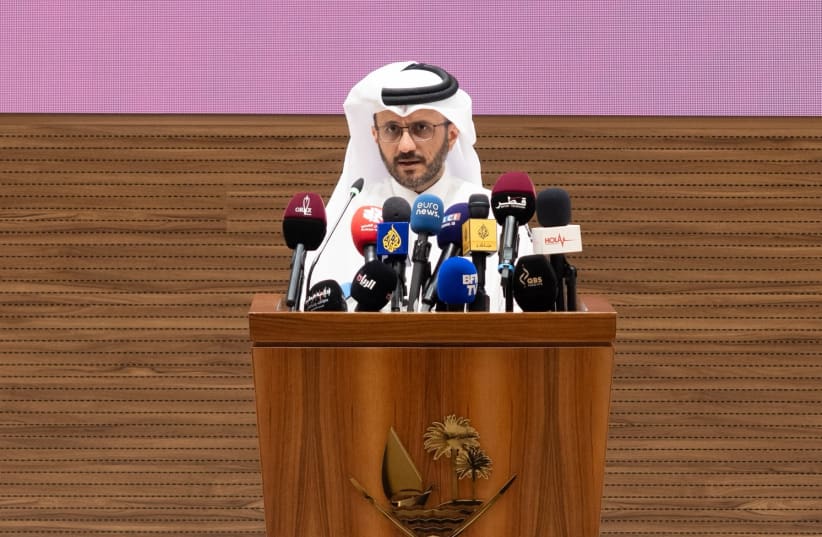 Advisor to the Prime Minister and Official Spokesperson for the Ministry of Foreign Affairs Dr. Majed bin Mohammed Al Ansari IN Doha, Qatar, June 30, 2026.