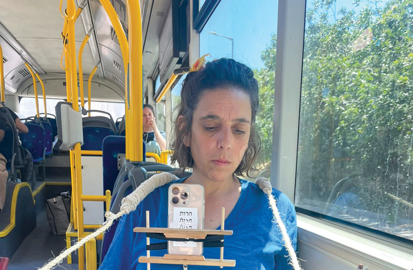 Rachel Kainy took a street-level free-flowing approach to her work.