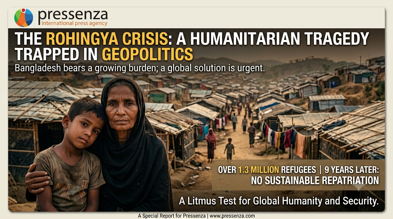 The Geopolitical Vice of the 'Rohingya Crisis': Humanitarian Catastrophe and Bangladesh’s Endless Burden