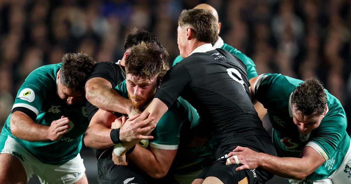 Joe McCarthy highlighted why he’s one of Ireland’s most important players against New Zealand – The Irish Times