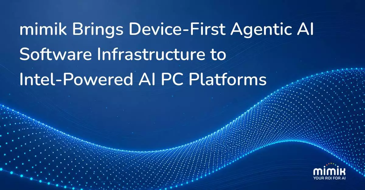 mimOE™ and its Agentix-Native toolsets give enterprises a governed path to scale Agentic AI with certainty on Intel-powered AI PCs and cloud-based environments - the continuum.