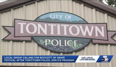 Boycott of Tontitown Grape Festival called over ICE / police partnership