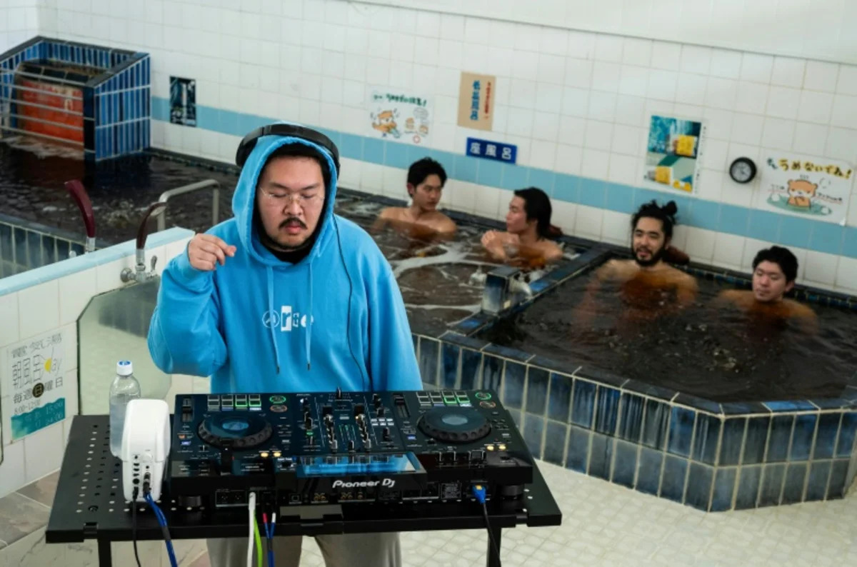 From bath to fish market: DJs play to revive Japan neighbourhoods