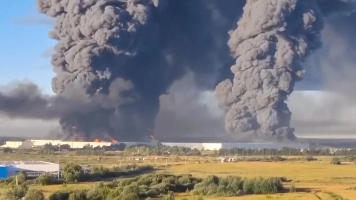 Russian online retail warehouses hit by deadly Ukrainian strikes
