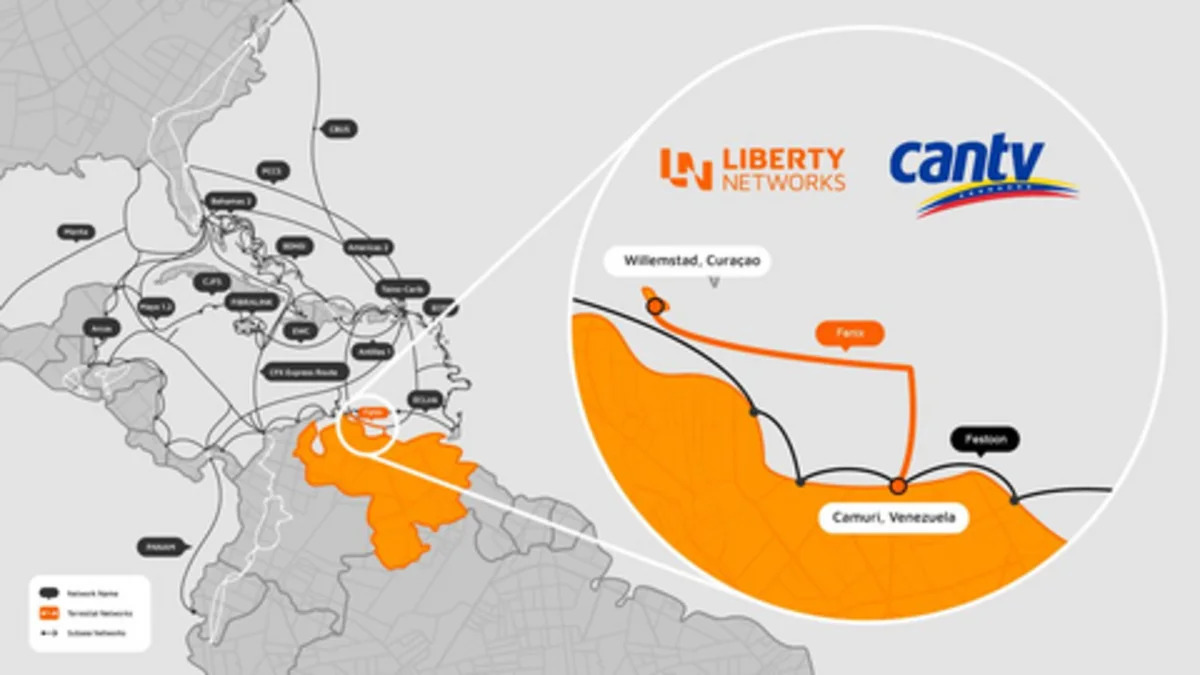 LIBERTY NETWORKS AND CANTV ANNOUNCE PROJECT TO STRENGTHEN CONNECTIVITY IN VENEZUELA