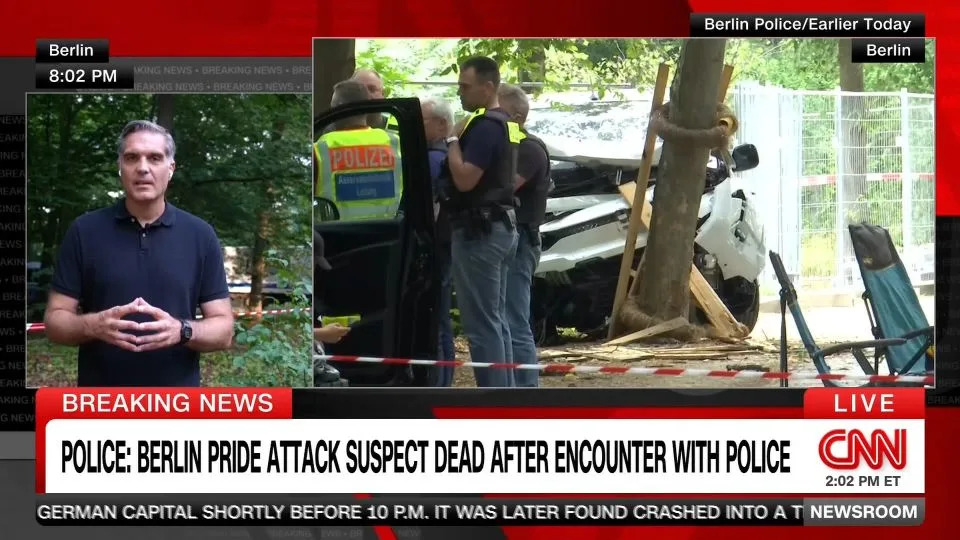 Berlin Pride attack suspect shot dead by police after manhunt. Here’s what we know so far