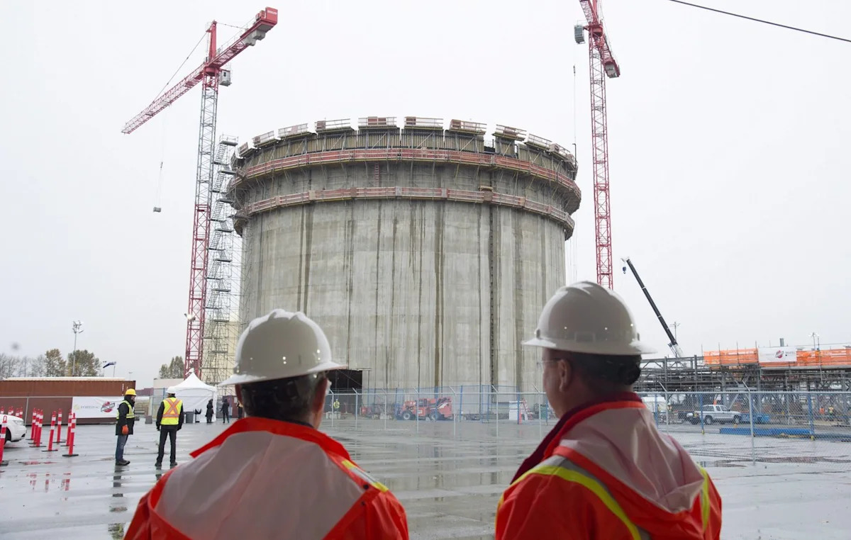 Eby defends minister's descent on LNG expansion citing 'big tent'