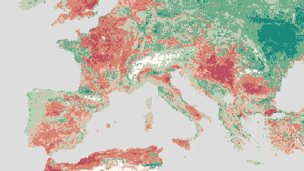 Interactive map predicts agricultural decline from climate change by end of century