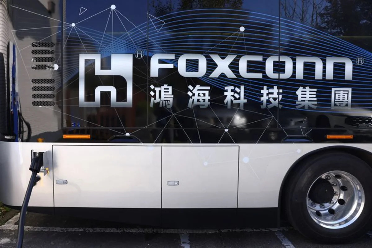 Foxconn second-quarter revenue jumps, company cautions on geopolitics