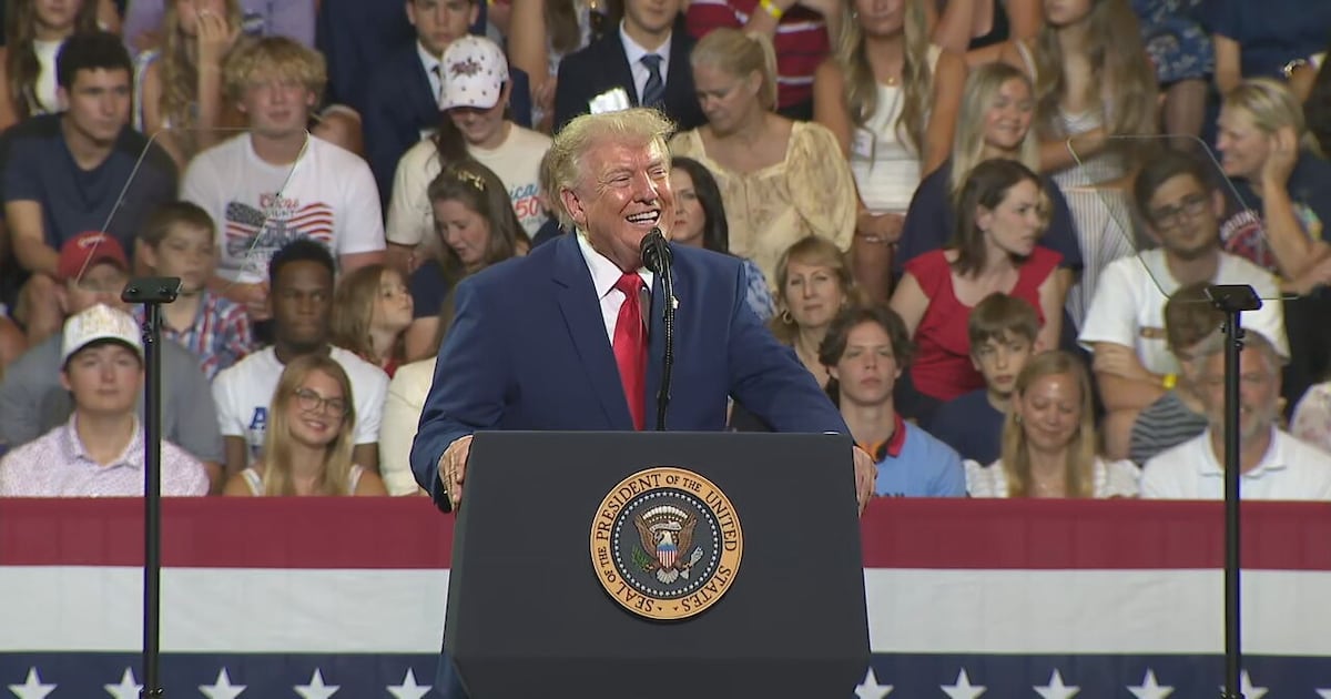 School board criticized for allowing President Trump to visit Cobb high school – WSB-TV Channel 2