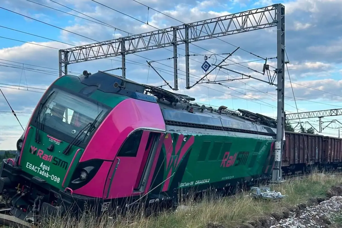Rail STM Dragon 2 Derailment at Zagnańsk