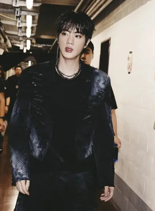 BTS Jin Captivates Fans with Stunning Visuals at Brussels Concert