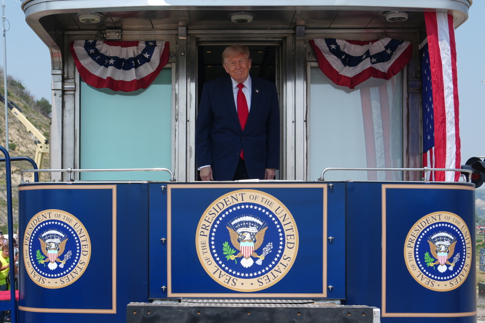 Trump visits Theodore Roosevelt Presidential Library in North Dakota