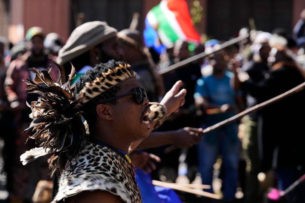South Africa groups demonstrate against illegal immigration