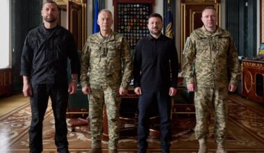 Ukraine overhauls its military top brass for the fight against Russia