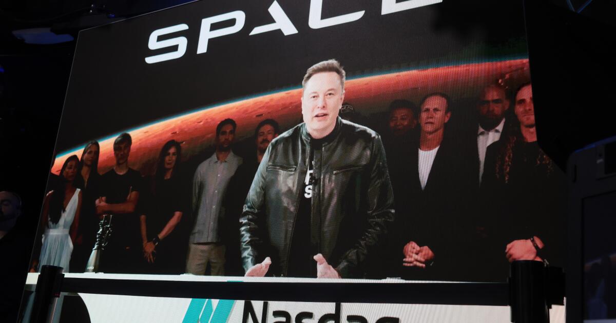 Hiltzik: Musk's inflated net worth