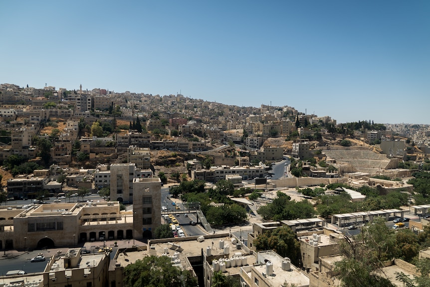 A view of Amman in Jordan.