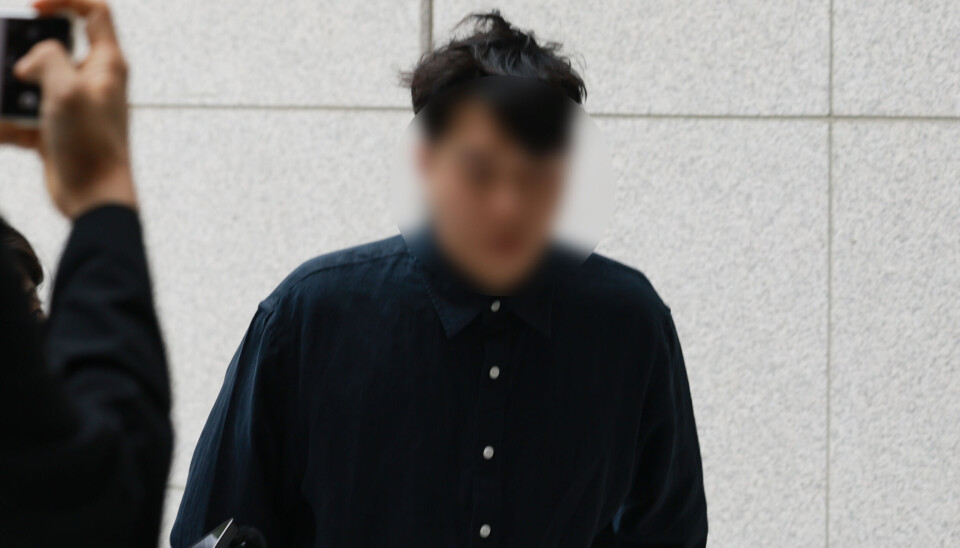 A representative of the Incheon textile company attends a questioning session at the Incheon District Court on June 4.