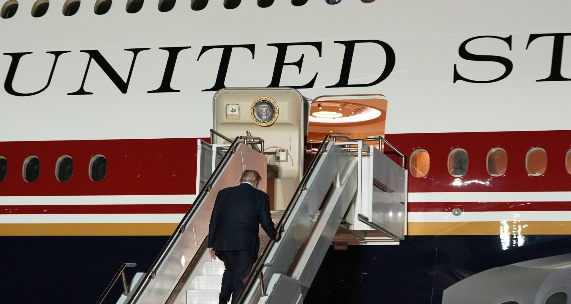 Amid Iran threat in Turkey, Trump was secretly spirited off Air Force One in catering truck -- report