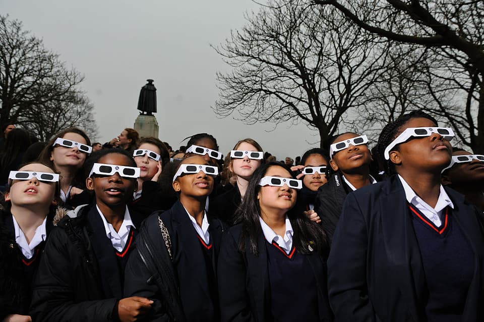 partial solar eclipse