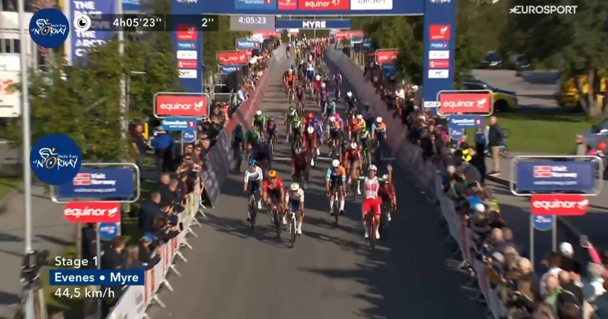Giovanni Lonardi wins Arctic Race of Norway opener as Casper van Uden finishes 20th