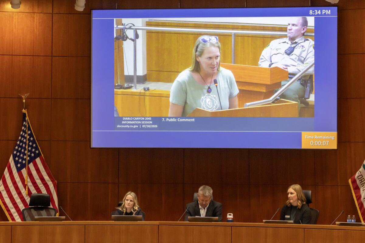 Heather Hoff, a 23-year employee at Diablo Canyon Power Plant