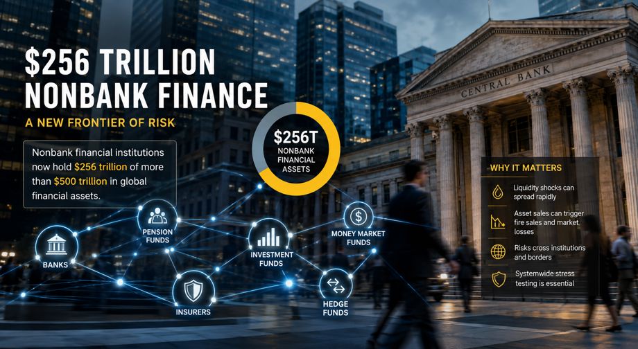From Funds to Banks: IMF Maps How $256 Trillion Nonbank Finance Can Spread Financial Shocks