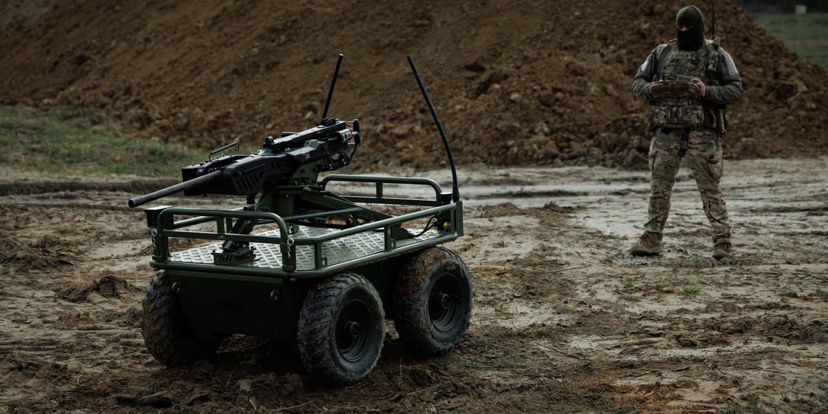 Ukraine Is Teaching NATO Troops How Ground Robots Work in War