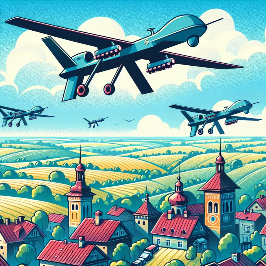 Escalating Drone Attacks Intensify Russo-Ukrainian Conflict