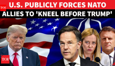 Trump HUMILIATES NATO Allies, Publicly Threatens More Troop Cuts In Europe Amid Showdown | Watch