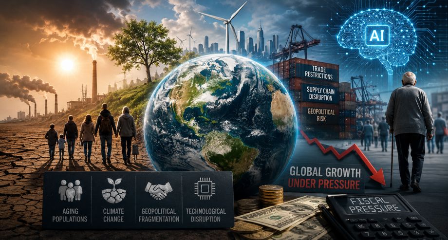 Can AI Save Global Growth? IMF Warns Climate, Aging and Fragmentation Are Raising the Stakes