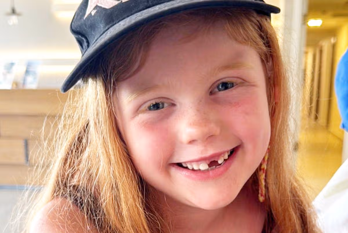 Six-year-old Addyson was sick once at the gate before her family were barred from flying to Leeds.